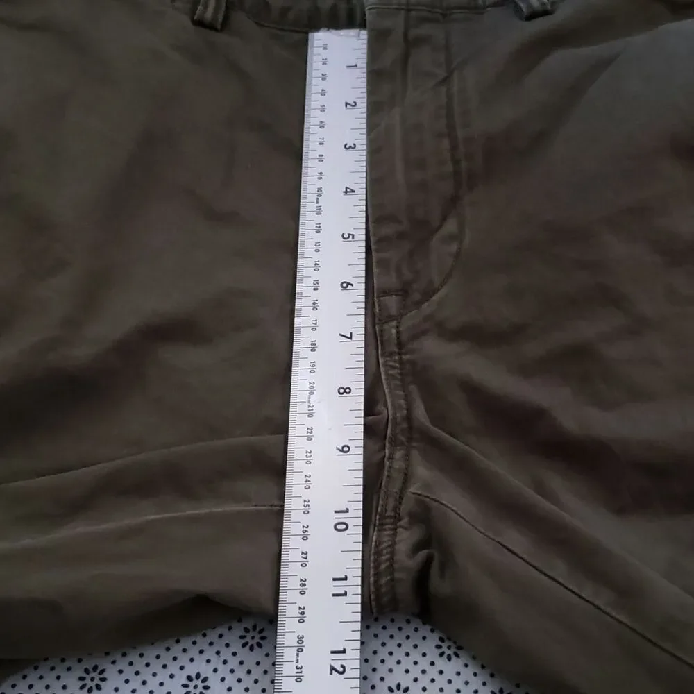 Polo Ralph Lauren Stretch Straight Fit Chino Pants 36x34 Olive Green 36/34